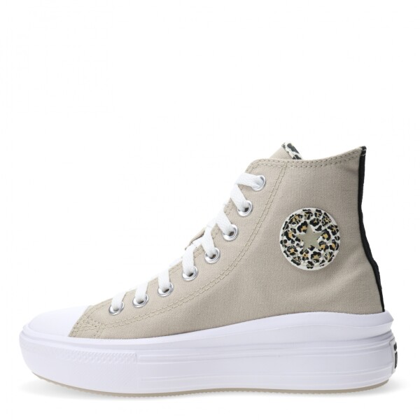 Championes de Mujer Converse Chuck Taylor Move Amarillo Arena - Negro - Blanco