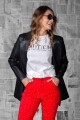 Remera Bitch Blanco