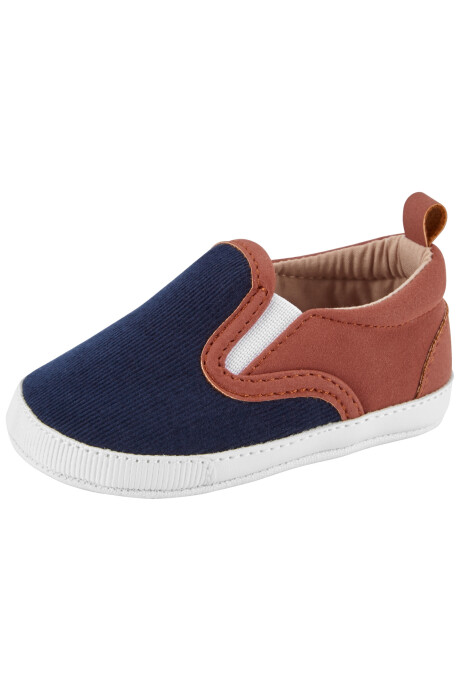 Zapatillas de pana y gamuza Sin color