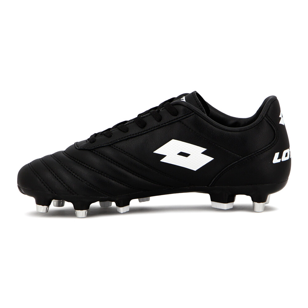 Lotto Futbol Cancha Cuero pro intercambiable Hombre con repuestos y llave black/white Negro-Blanco