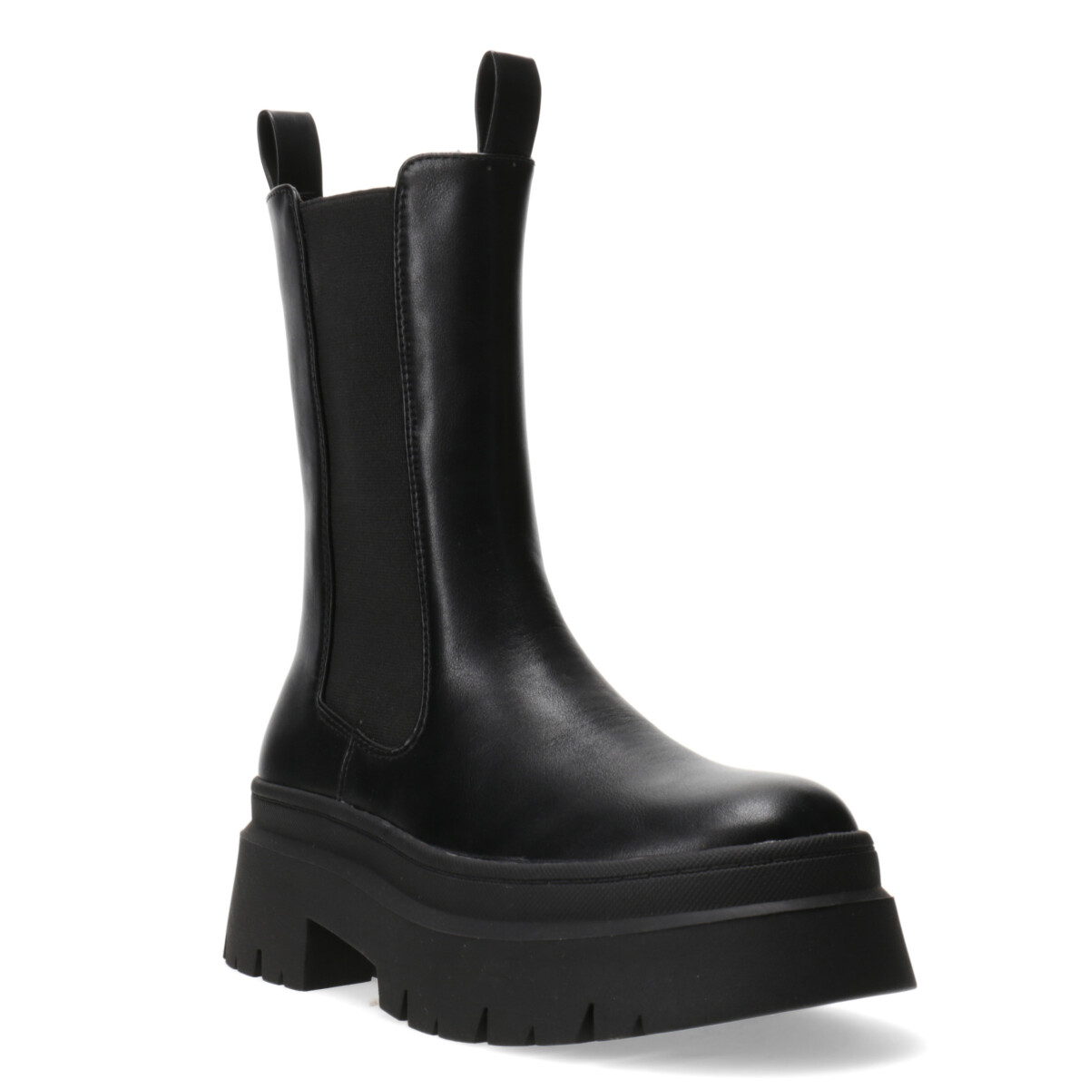 Bota QUEBEC tipo chelsea con elásticos MissCarol - Black 