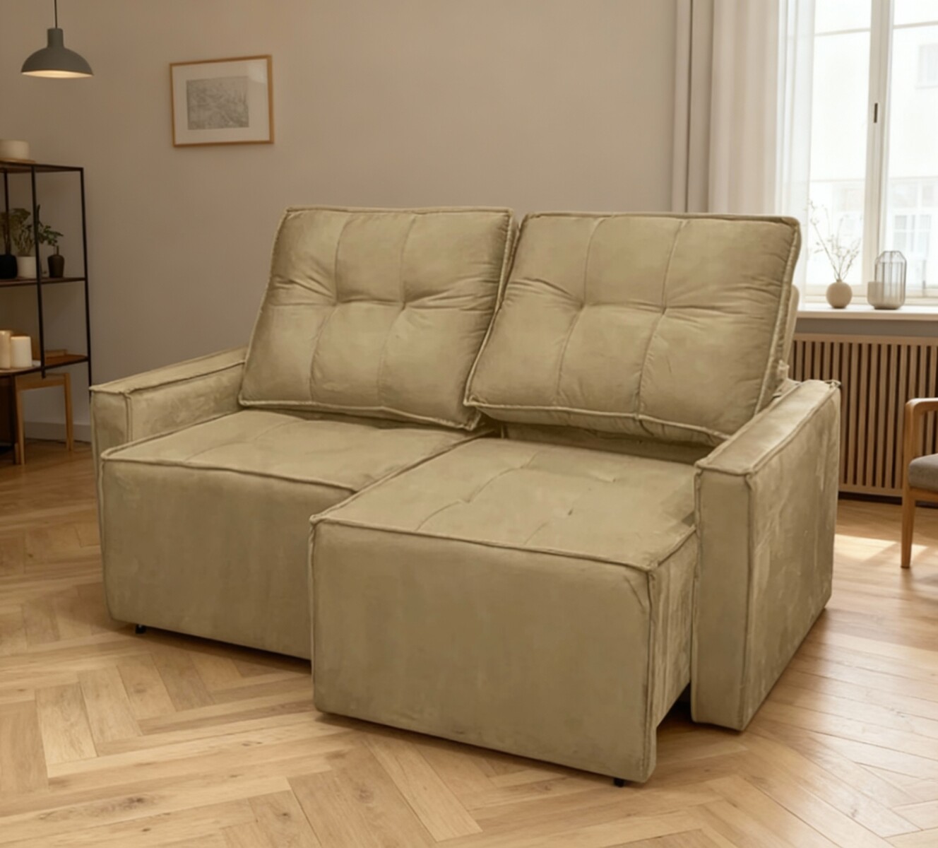 Sofá Moe Lino - Beige 