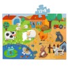 GEANT12+8 Puzzle Geant 12+8 Pcs 70x50cm 3+ Djeco - Granja