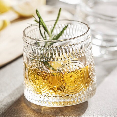 Juego De 6 Vasos Whisky Vidrio Labrado Sun 170ml Juego De 6 Vasos Whisky Vidrio Labrado Sun 170ml