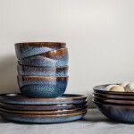 BOWL CERAMICA D11CM ORGANIC AZUL BOWL CERAMICA D11CM ORGANIC AZUL