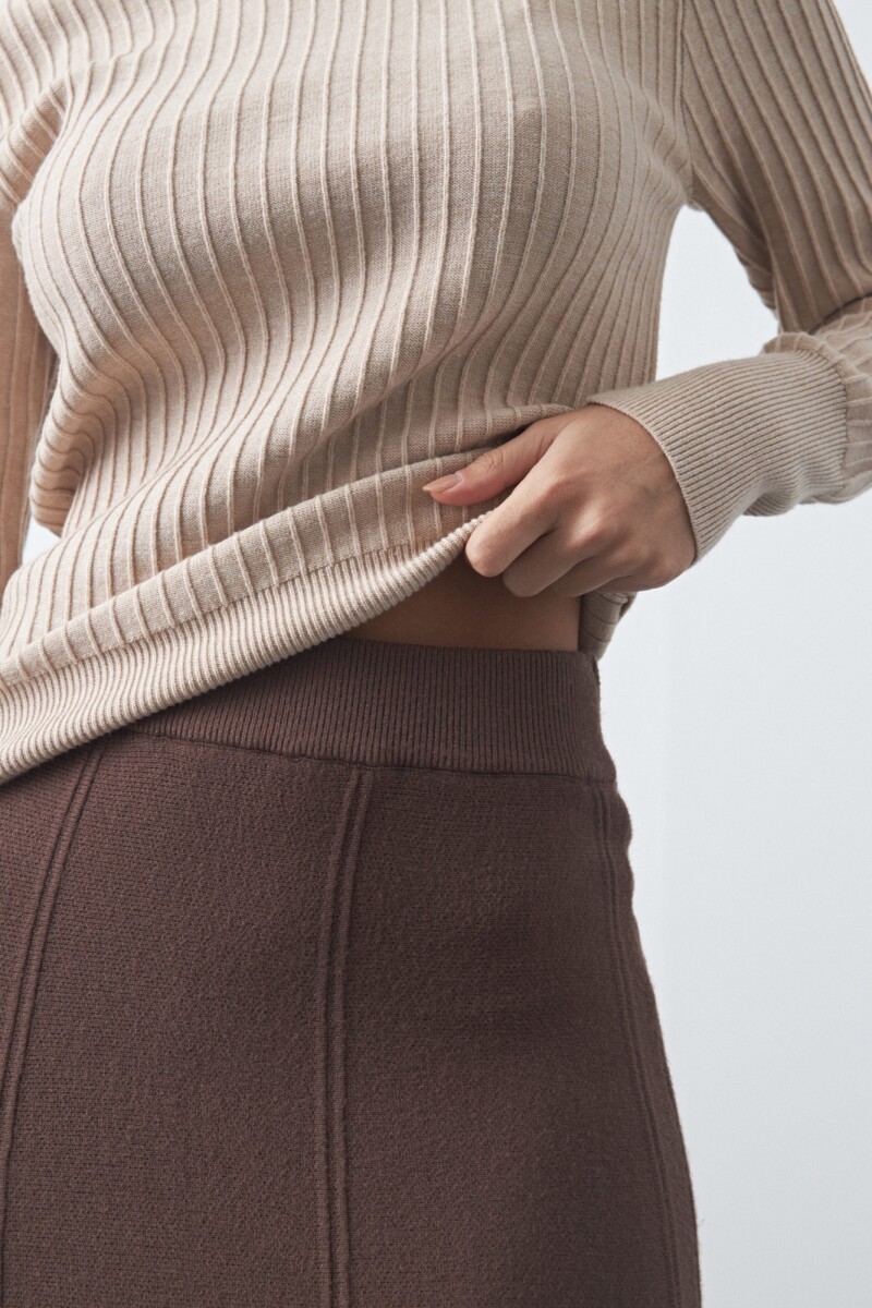 FALDA TRISTAN Chocolate