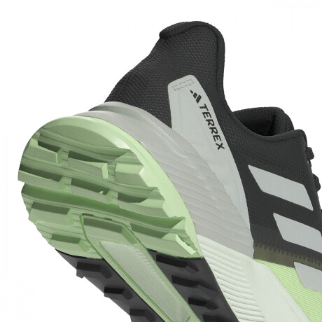 Championes de Hombre Adidas Terrex Soulstride Verde - Negro - Plateado