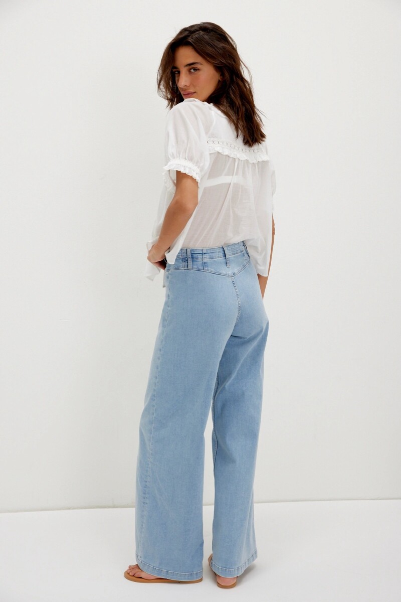JEAN WIDE LIBRE Azul