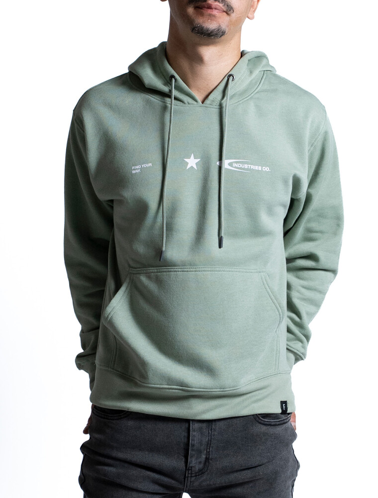 Canguro Estampado New Orleans Oliva Melange