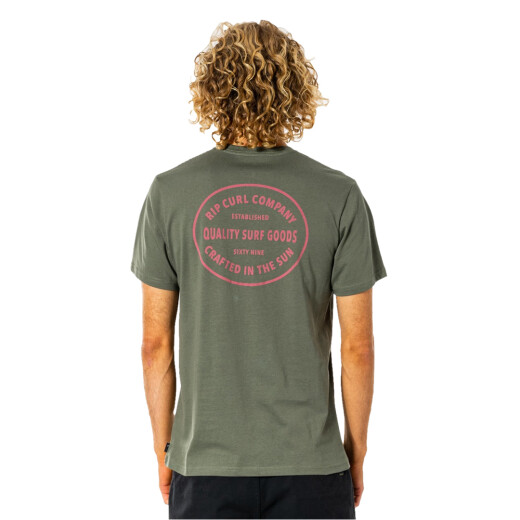 Remera MC Rip Curl TRADEMARK TEE - Verde Remera MC Rip Curl TRADEMARK TEE - Verde