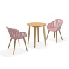 Juego de Mesa y sillas de Jardín - Nassau Rosa