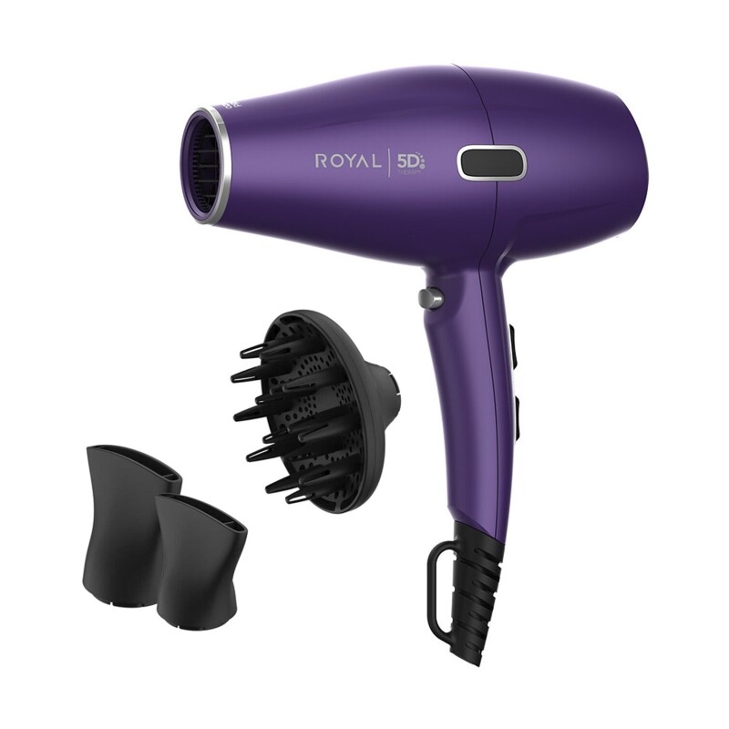 Secador de pelo GAMA Royal 5D Therapy con motor Brushless Violeta