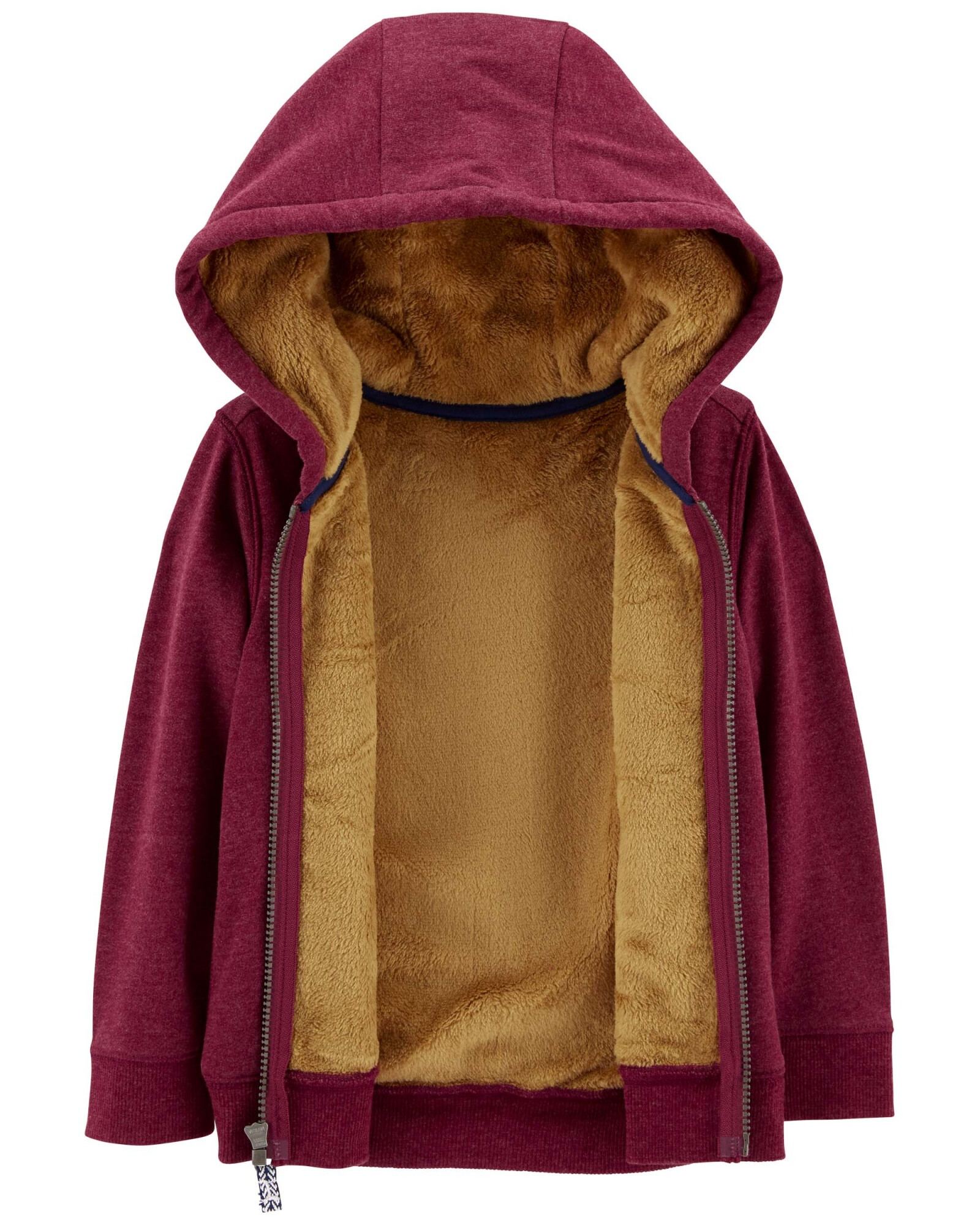 Campera de algodón, con forro de sherpa Campera de algodón, con forro de sherpa