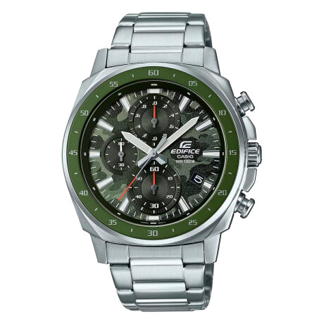 Reloj Edifice Clásico Acero Inoxidable Plata 0