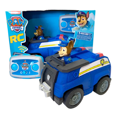 Auto Patrulla Paw Patrol Vehículo C/control Remoto Chase
