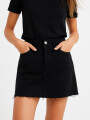 Falda Cherla Negro