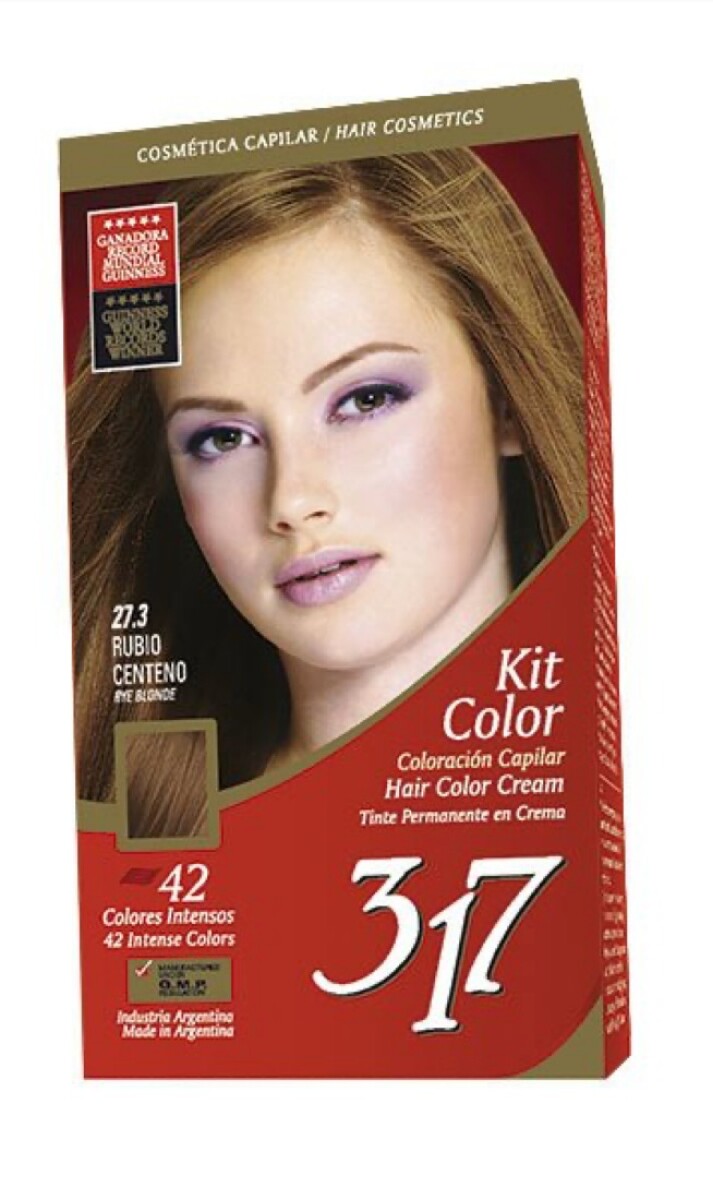 Tinta Kit 317 Varios Colores - Rubio Centeno 27,3 