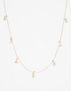 Collares Cortos Strass Collar Corto Con Strass - Dorado Oro Rosa