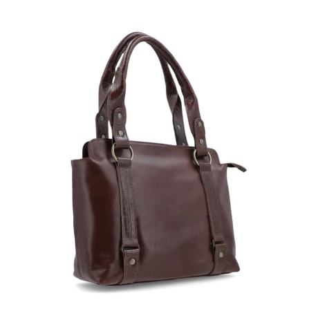 CARTERAS VENET - CUERO LISANNE MARRON