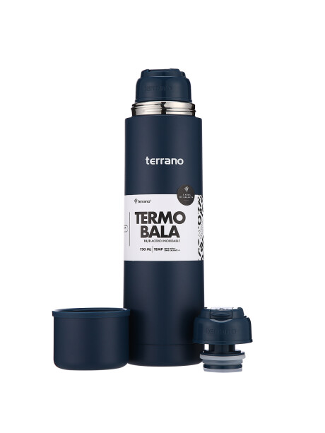 Termo Bala 750ML. Azul Opaco