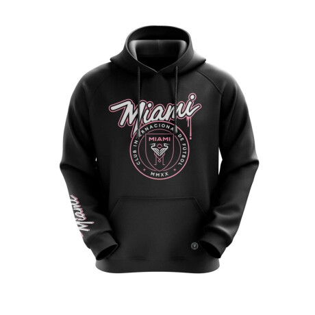 Abrigo Inter Miami Hoodie de Niños Negro