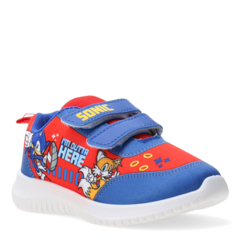 Championes Infantiles Sonic Sonic Rojo - Azul - Amarillo