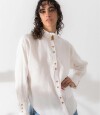Camisa Ota Detail PRE VENTA Blanco