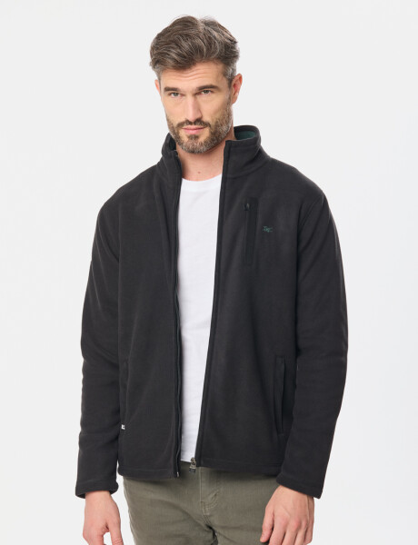 CAMPERA POLAR DE ABRIGO Negro