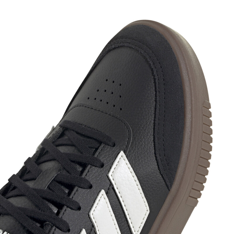 Championes de Mujer Adidas Court Block Bold Negro - Blanco - Gris