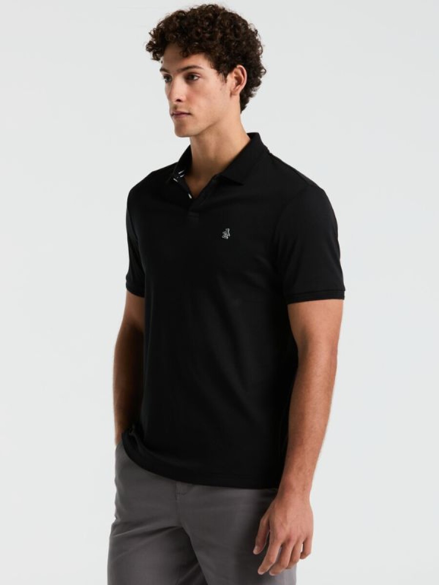 Remera Polo Original Penguin - Negro 