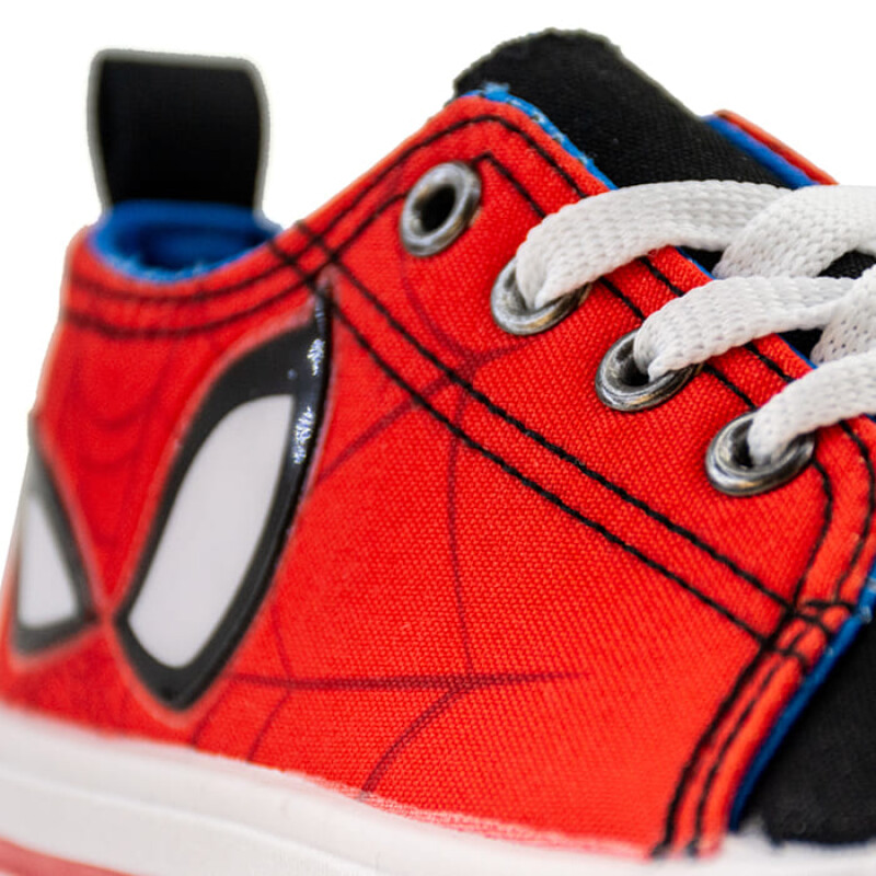 Championes Marvel Spiderman de Niños - SPICSS24721 Rojo