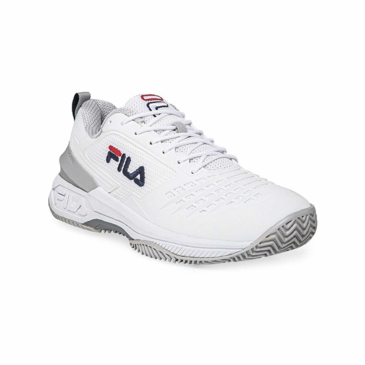 Zapatillas Championes De Tenis Para Hombre Fila Axilus Ace Clay - Blanco 