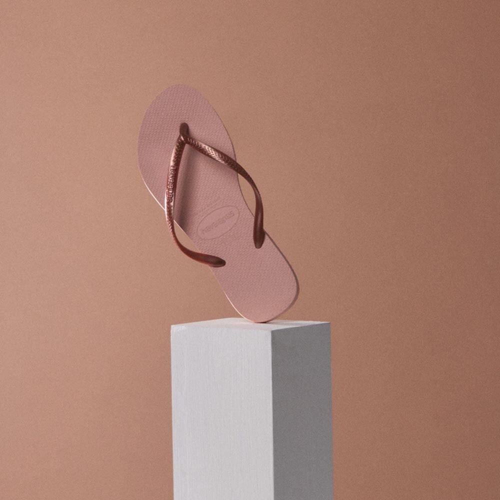 Sandalias Havaianas Slim Mujer Rosa Ballet