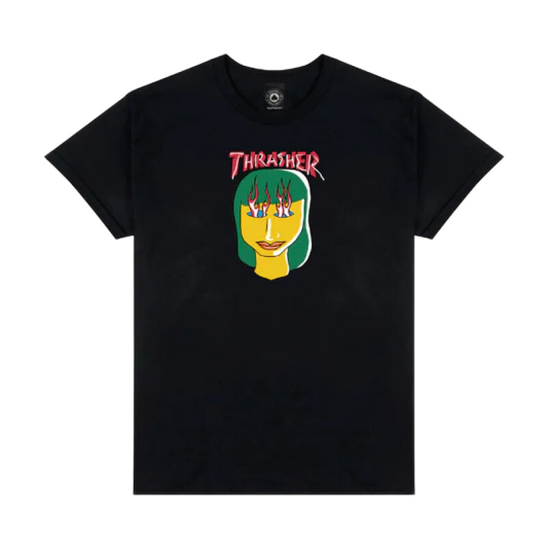 Remera Thrasher Men Talk Shit - Negro Remera Thrasher Men Talk Shit - Negro