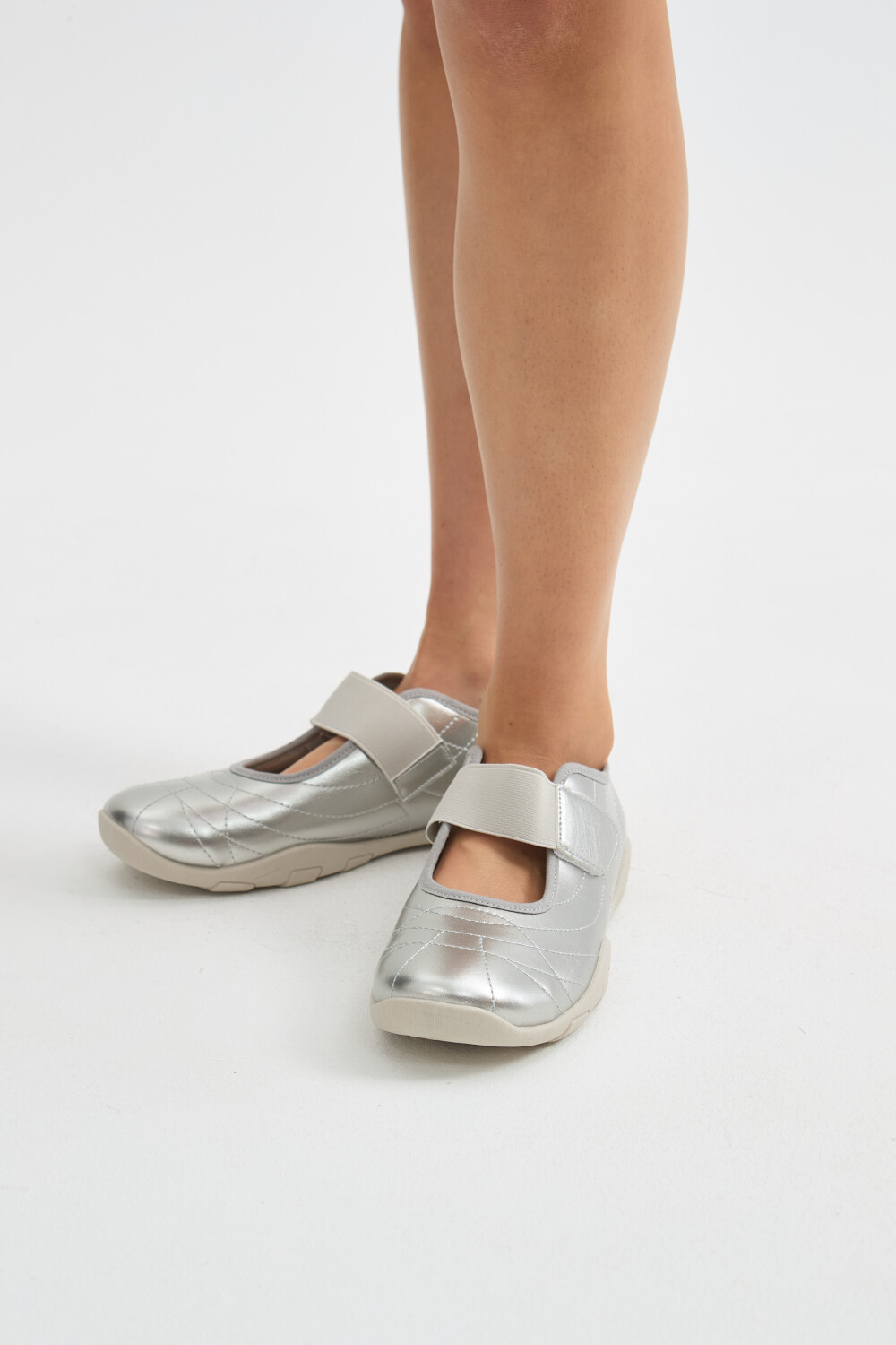 Balerina Nuto Plateado