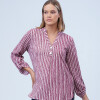 Blusa Casual BORDEAUX/MULTI