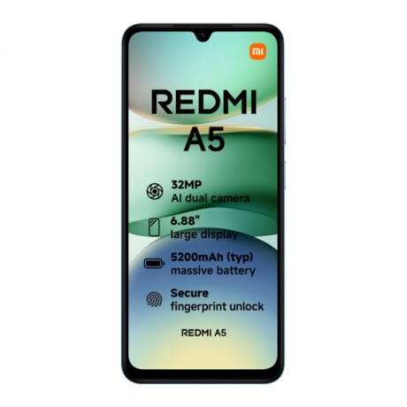 CEL XIAOMI REDMI A5 3GB 64GB XIAOMI Redmi A5 4G 6,8' 64GB 3GB RAM Cámara 32Mpx - Blue