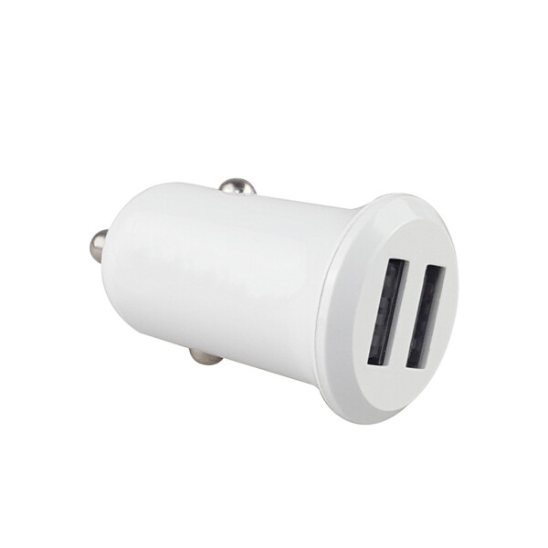 Cargador para auto blanco