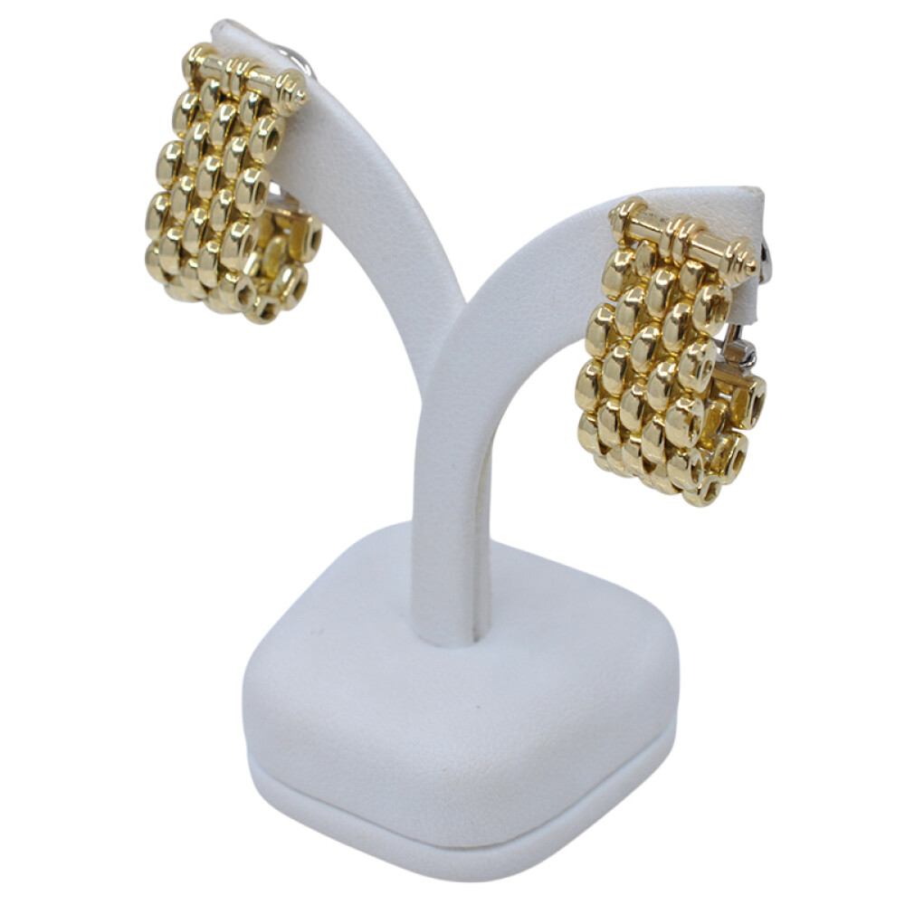 Caravanas clips panther 5 hilos en oro 18k Caravanas clips panther 5 hilos en oro 18k