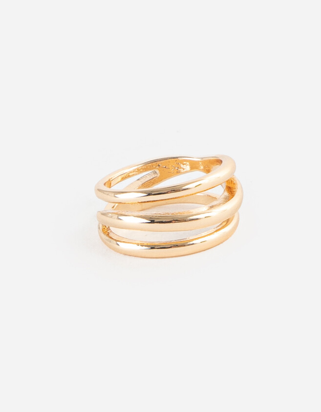Anillos Medianos y Grandes De metal Anillo Mediano De Metal - Dorado