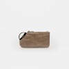 Monedero Katy En Cuero Liso Taupe