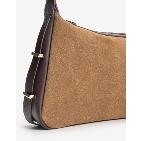 Cartera City Marron camel