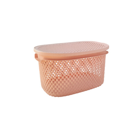 OUTLET Canasto organizador c/ tapa 29*21,5*13,5 cm Outlet Canasto Organizador C/ Tapa 29*21,5*13,5 Cm
