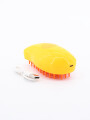 CEPILLO CON USB NARANJA
