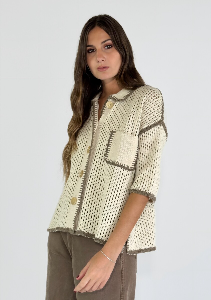 CHAQUETA LUCERO - CRUDO 