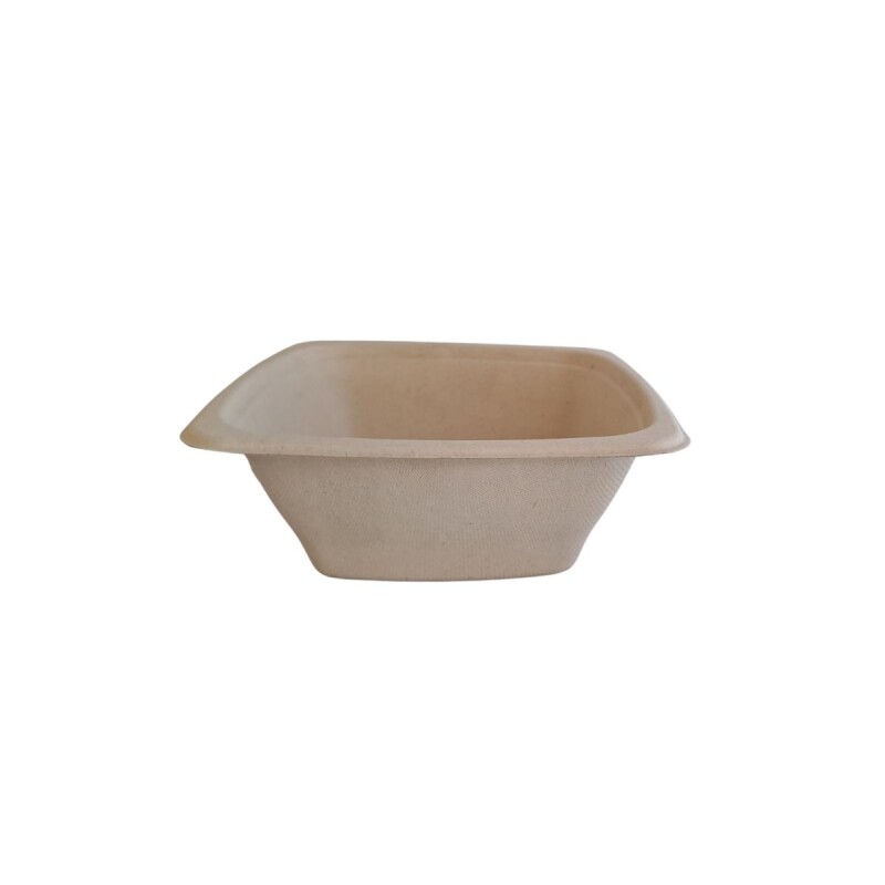 BOWL BAGAZO CUADRADO 180*180*40mm 16oz - 300UDS (BOW5006) Bowl Bagazo Cuadrado 180*180*40mm 16oz - 300uds (bow5006)