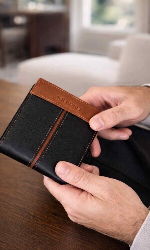 BILLETERA HOMBRE PICASSO TOSTADO