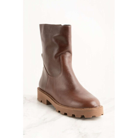 Bota Cuero Marron