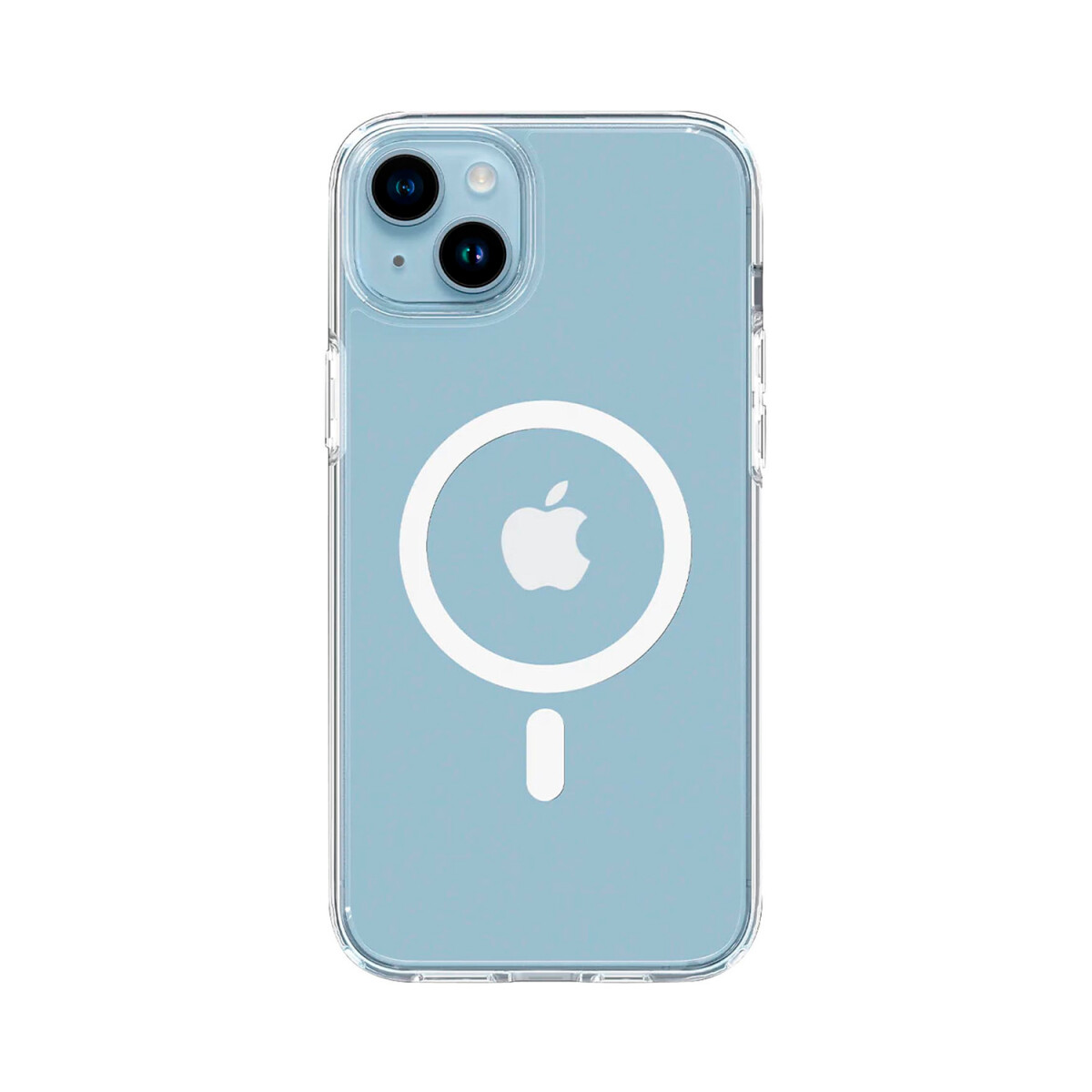 Spigen Funda Ultra Hybrid (MagFit) para iPhone 14 - Clear/White 