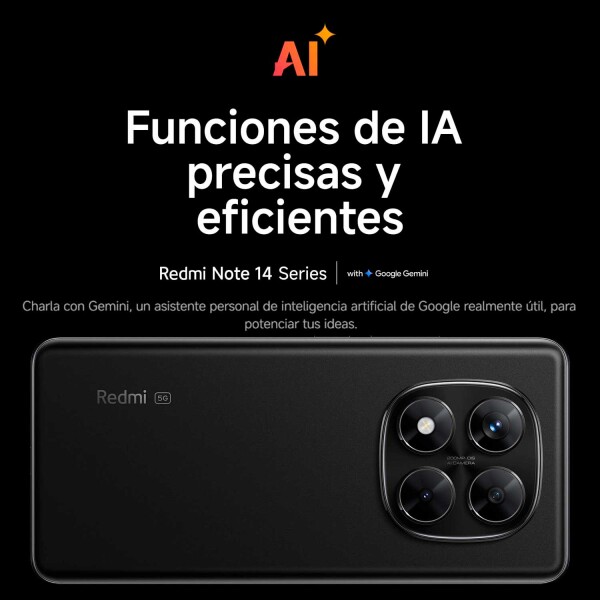 Xiaomi Redmi Note 14 Pro 5g 8/256 Gb NEGRO